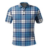 Clan Roberton Tartan Polo Shirt WK10 Roberton Tartan Tartan Polo