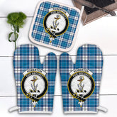 Clan Roberton Tartan Crest Oven Mitt And Pot Holder (2 Oven Mitts + 1 Pot Holder) WL85 Clan Roberton Tartan Today