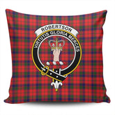 Clan Robertson Modern Tartan Crest Pillow Cover BY66 Clan Robertson Tartan Today