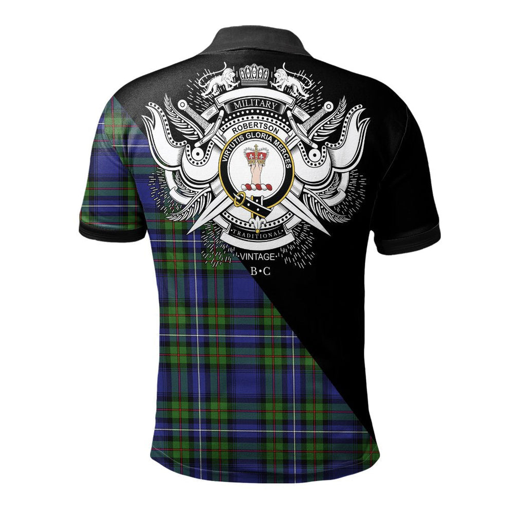 Clan Robertson Hunting Modern Clan - Military Polo Shirt GP24 Robertson Hunting Modern Tartan Tartan Polo