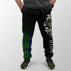 Clan Rollo Modern Tartan Crest Jogger Sweatpants Alba Celtic Style UZ78 Clan Rollo Tartan Today