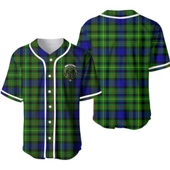 Clan Rollo Tartan Unisex Baseball Jersey CQ34TT95 Clan Rollo Tartan Today