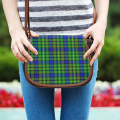 Clan Rollo Modern Tartan Saddle Handbags QF31 Clan Rollo Tartan Today