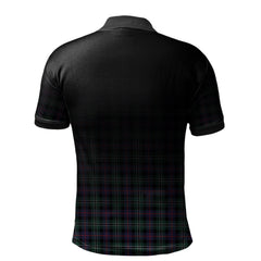 Clan Rose Hunting Modern Tartan Polo Shirt - Alba Celtic Style JM78 Rose Hunting Modern Tartan Tartan Polo