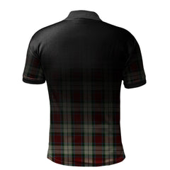 Clan Rose White Dress Tartan Polo Shirt - Alba Celtic Style KN16 Rose White Dress Tartan Tartan Polo