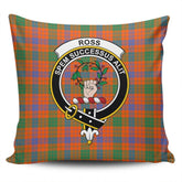 Clan Ross Ancient Tartan Crest Pillow Cover FI75 Clan Ross Tartan Today