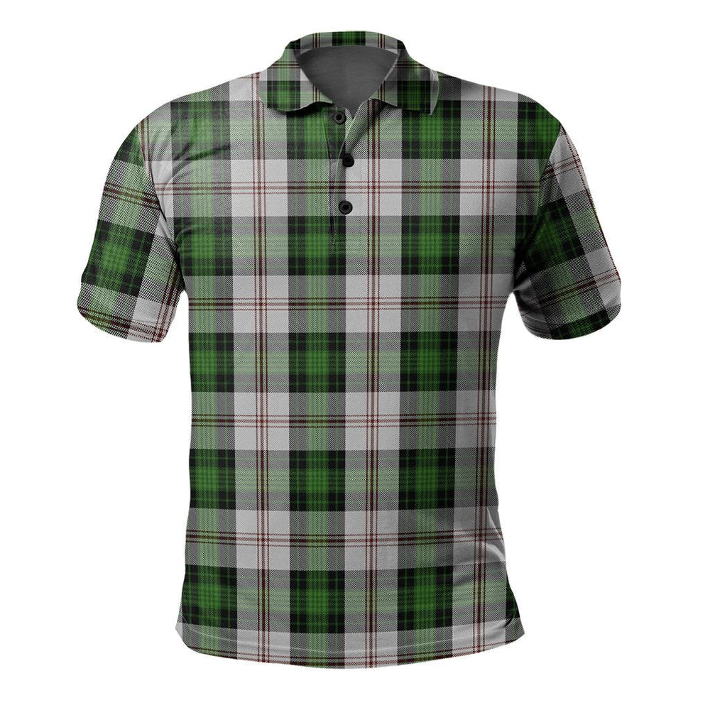 Clan Ross Arisaid Tartan Polo Shirt US12 Ross Arisaid Tartan Tartan Polo