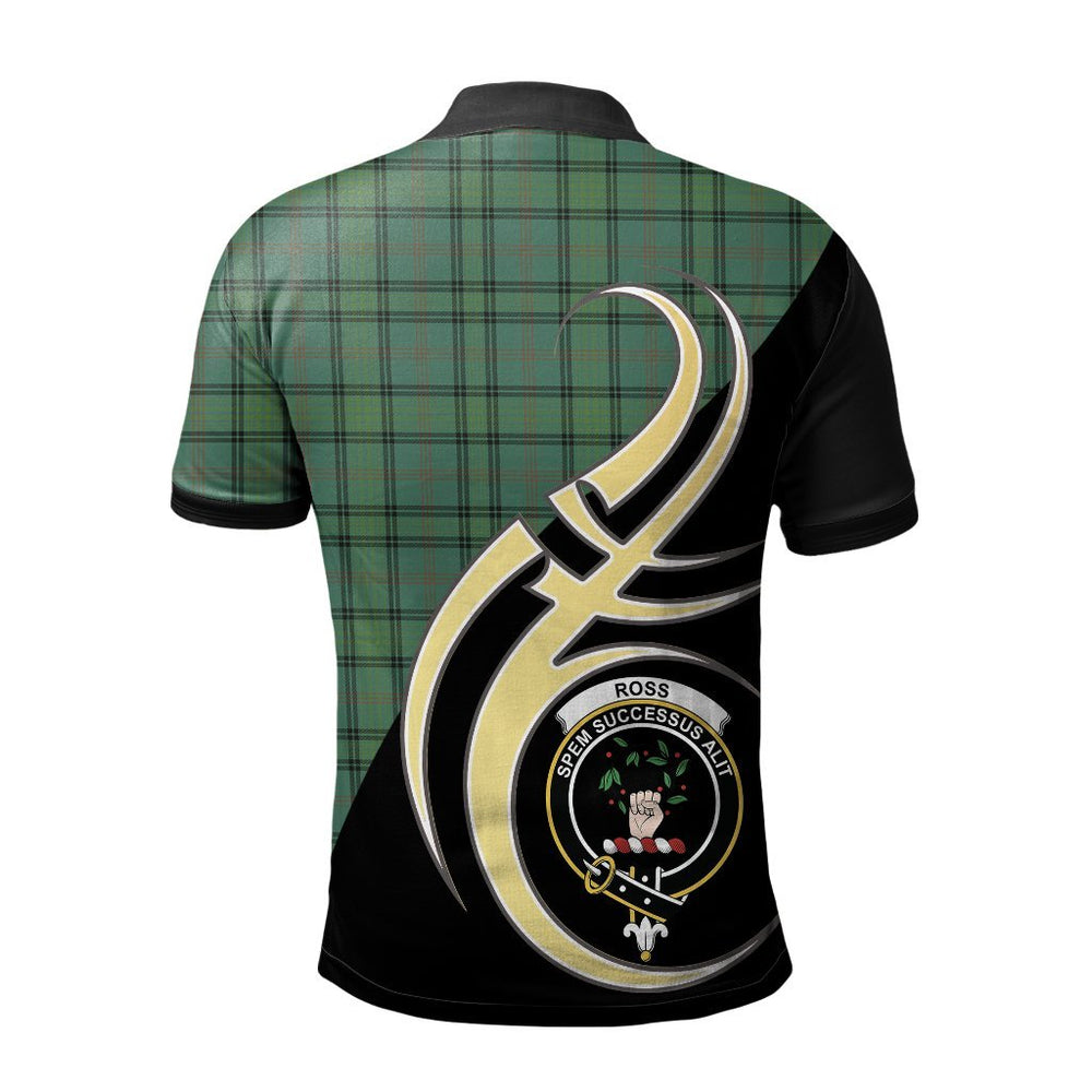 Clan Ross Hunting Ancient Tartan Polo Shirt - Believe In Me Style OP81 Ross Hunting Ancient Tartan Tartan Polo