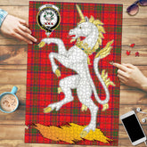 Clan Ross Modern Tartan Crest Unicorn Scotland Jigsaw Puzzles Gift For Family ZA92 Clan Ross Tartan Today