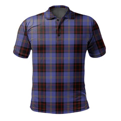 Clan Rutherford Tartan Polo Shirt UG91 Rutherford Tartan Tartan Polo