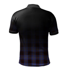 Clan Rutherford Tartan Polo Shirt - Alba Celtic Style IE54 Rutherford Tartan Tartan Polo