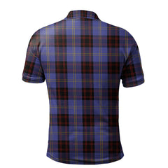 Clan Rutherford Tartan Polo Shirt UG91 Rutherford Tartan Tartan Polo