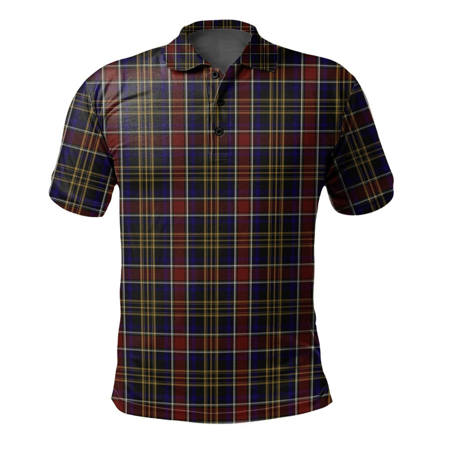 Clan Ruxton Tartan Polo Shirt YQ88 Ruxton Tartan Tartan Polo