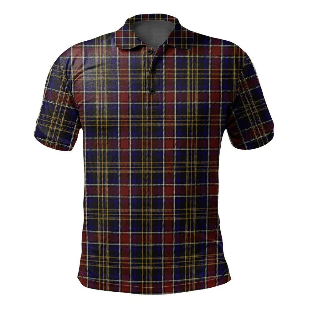 Clan Ruxton Tartan Polo Shirt YQ88 Ruxton Tartan Tartan Polo