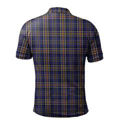 Clan Ruxton Dress Tartan Polo Shirt VZ37 Ruxton Dress Tartan Tartan Polo