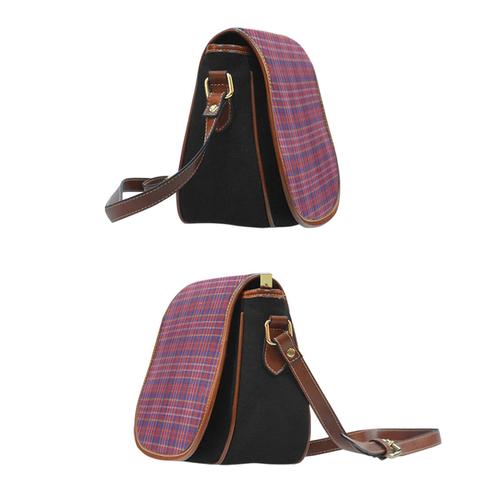 Clan Ruxton Hunting Tartan Saddle Handbags ML41 Clan Borthwick Tartan Today