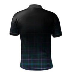 Clan Sandilands Tartan Polo Shirt - Alba Celtic Style HP42 Sandilands Tartan Tartan Polo
