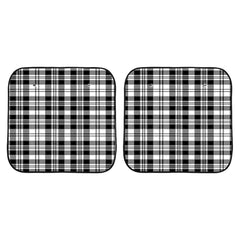 Clan Scott Black White Modern Tartan Sun Shade 2 Pieces QM31 Clan Scott (Scott Tartan) Tartan Today