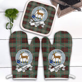 Clan Scott Brown Ancient Tartan Crest Oven Mitt And Pot Holder (2 Oven Mitts + 1 Pot Holder) XC94 Clan Scott (Scott Tartan) Tartan Today