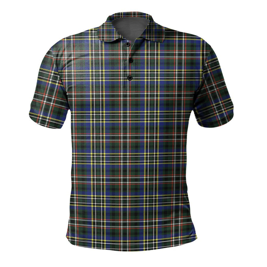 Clan Scott Green Modern Tartan Polo Shirt LI63 Scott Green Modern Tartan Tartan Polo