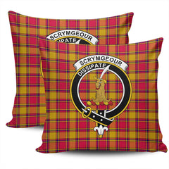 Clan Scrymgeour Tartan Crest Pillow Cover KC16 Clan Scrymgeour Tartan Today