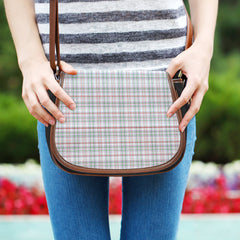 Clan Shaw Dress Tartan Saddle Handbags OF37 Clan Shaw Tartan Today