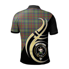 Clan Shaw Green Modern Tartan Polo Shirt - Believe In Me Style MJ22 Shaw Green Modern Tartan Tartan Polo
