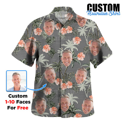 Clan Shepherd Tartan Custom Face Hawaiian Shirt – Unisex Gift for Family Members, Summer Party ZF93