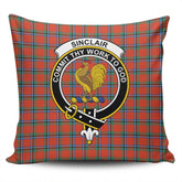 Clan Sinclair Ancient Tartan Crest Pillow Cover JZ35 Clan Sinclair Tartan Today