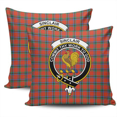 Clan Sinclair Ancient Tartan Crest Pillow Cover JZ35 Clan Sinclair Tartan Today