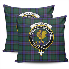 Clan Sinclair Hunting Modern Tartan Crest Pillow Cover CM44 Clan Sinclair Tartan Today