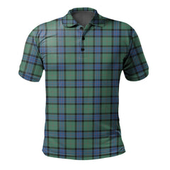 Clan Sinclair Hunting Ancient Tartan Polo Shirt FR52 Sinclair Hunting Ancient Tartan Tartan Polo