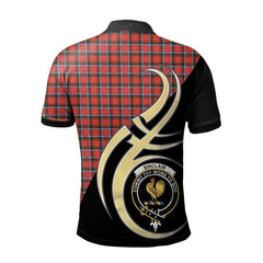 Clan Sinclair Modern Tartan Polo Shirt - Believe In Me Style YJ16 Sinclair Modern Tartan Tartan Polo