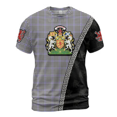 Personalized Clan Sir Walter Scott Tartan Shirt with Scotland Coat of Arms & Custom Name MW48