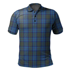 Clan Skibo Tartan Polo Shirt LA50 Skibo Tartan Tartan Polo