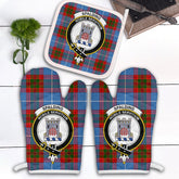 Clan Spalding Tartan Crest Oven Mitt And Pot Holder (2 Oven Mitts + 1 Pot Holder) CI92 Clan Spalding Tartan Today