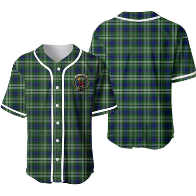 Clan Spottiswood Tartan Unisex Baseball Jersey