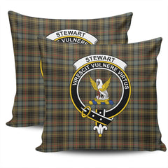 Clan Stewart Hunting Weathered Tartan Crest Pillow Cover ZN45 Clan Stewart Tartan Today