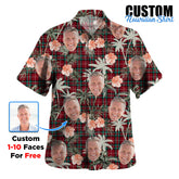 Clan Stewart (Stuart) of Bute Tartan Custom Face Hawaiian Shirt – Unisex Gift for Family Members, Summer Party EE74 Stewart (Stuart) of Bute Tartan Tartan Hawaii Shirt