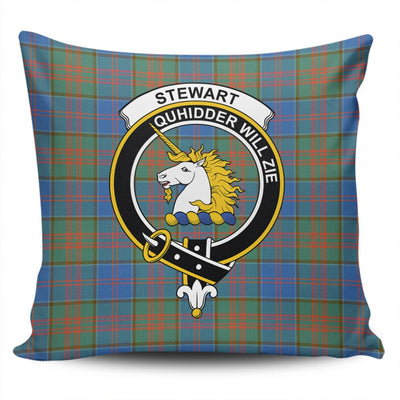 Clan Stewart of Appin Hunting Ancient Tartan Crest Pillow Cover