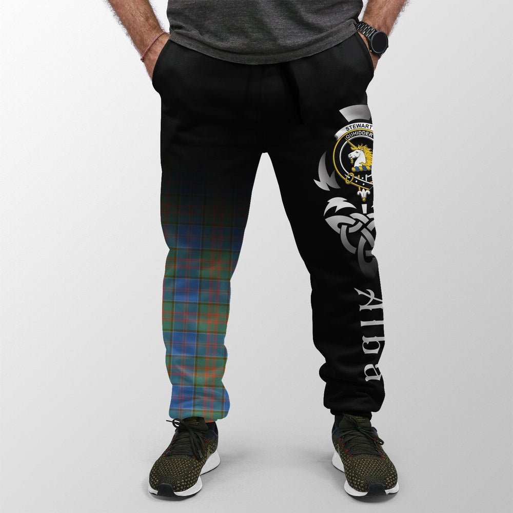 Clan Stewart Of Appin Hunting Ancient Tartan Crest Jogger Sweatpants Alba Celtic Style WI54 Clan Stewart of Appin Tartan Today