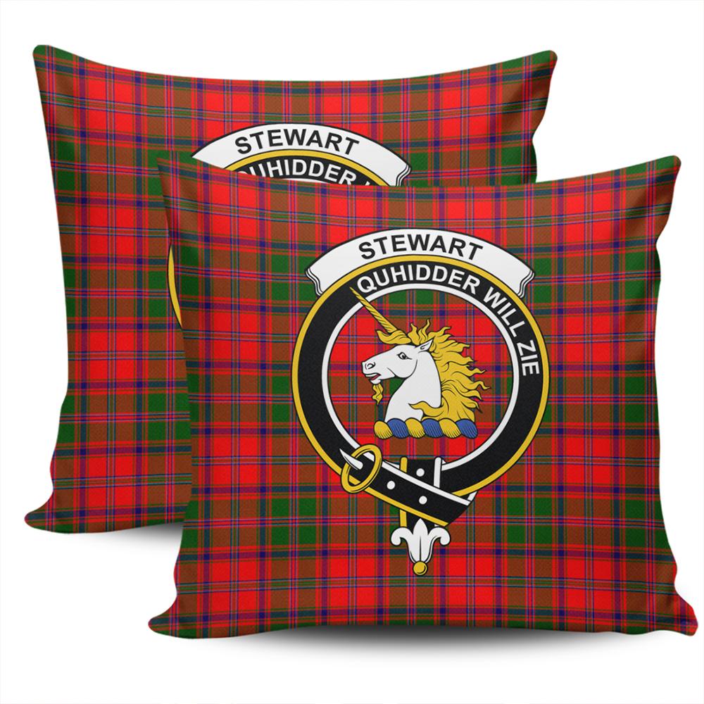 Clan Stewart of Appin Modern Tartan Crest Pillow Cover EP98 Clan Stewart of Appin Tartan Today