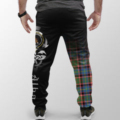 Clan Stirling & Bannockburn District Tartan Crest Jogger Sweatpants Alba Celtic Style XK42 Clan Stirling Tartan Today