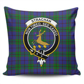 Clan Strachan Tartan Crest Pillow Cover JI24 Clan Strachan Tartan Today