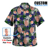 Clan Strachan Tartan Custom Face Hawaiian Shirt – Unisex Gift for Family Members, Summer Party SO43 Strachan Tartan Tartan Hawaii Shirt