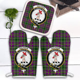 Clan Taylor Tartan Crest Oven Mitt And Pot Holder (2 Oven Mitts + 1 Pot Holder) UE53 Clan Taylor Tartan Today
