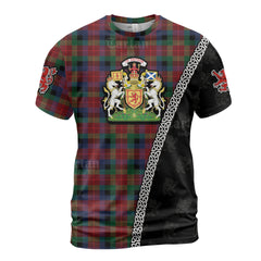 Personalized Clan Tennant Tartan Shirt with Scotland Coat of Arms & Custom Name UT62