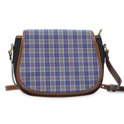 Clan Thompson Variant Tartan Saddle Handbags