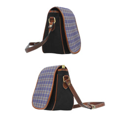 Clan Thompson Variant Tartan Saddle Handbags BA89 Clan Thompson Tartan Today