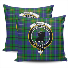 Clan Turnbull Hunting Tartan Crest Pillow Cover GF15 Clan Turnbull Tartan Today